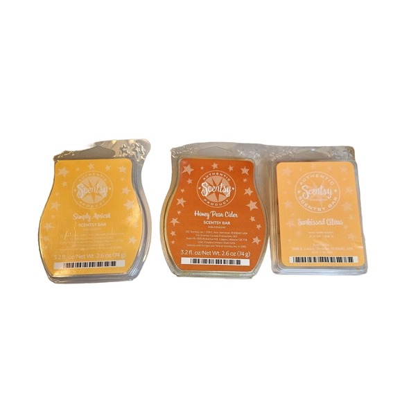 Scentsy PLYMOUTH Leaf Wax Warmer Retired Full Size With Blub 3 Wax Bars Fall - Picture 5 of 16